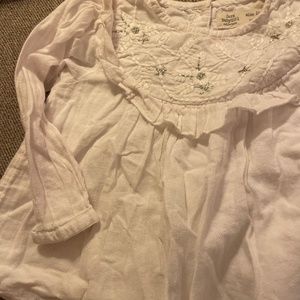 Zara blouse with embroidery and silver details